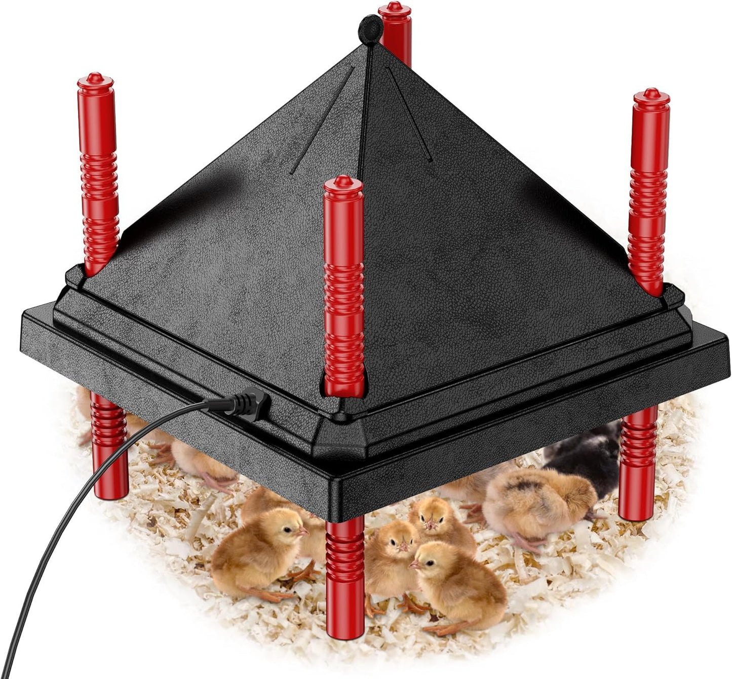 Adjustable Height Chick Brooder Heater by Tiflev