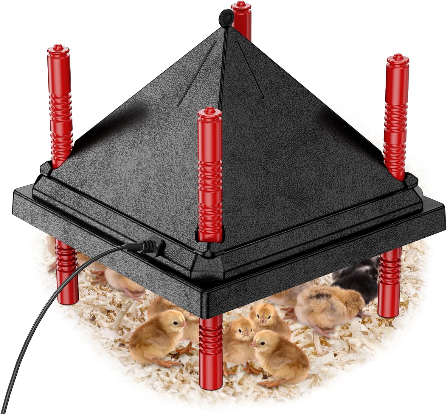 Adjustable Height Chick Brooder Heater by Tiflev