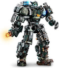 Mech Building Blocks Set for Adults - Battle Damage Motorized Robot