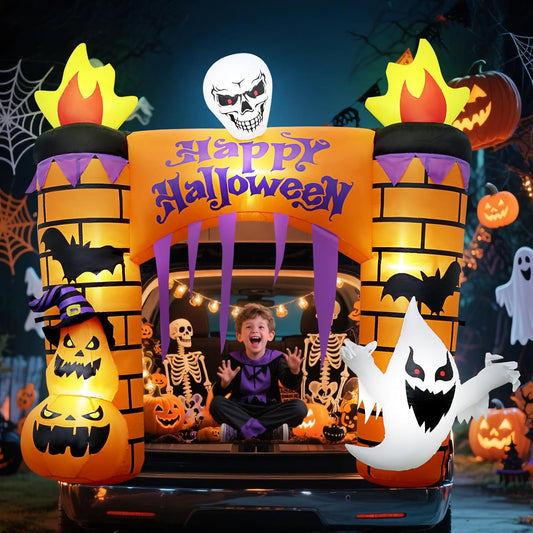 5.2FT Halloween Inflatables for Spooky Trunk or Treat Fun