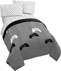 Game On 5 Piece Full Bed Set - Reversible Comforter & Sheets