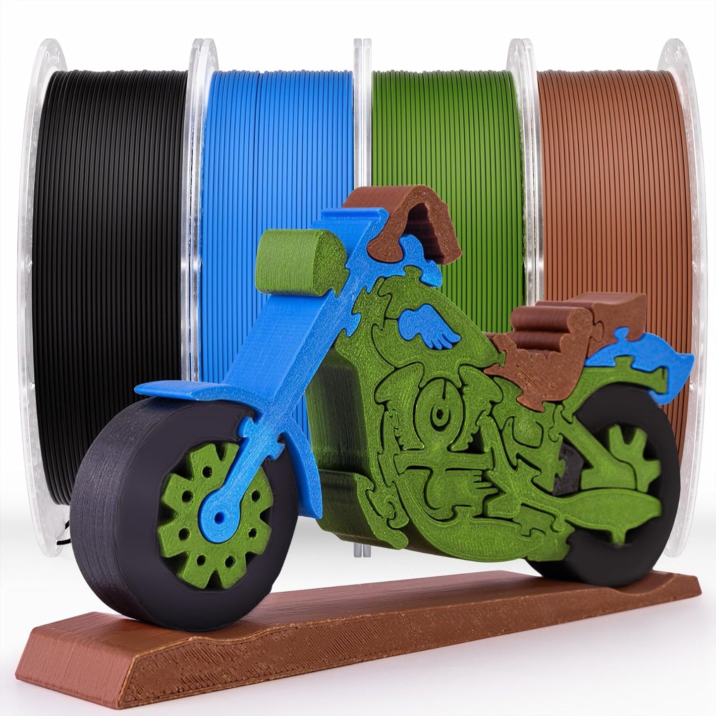 Matte PLA 3D Printer Filament Bundle for Quality Prints