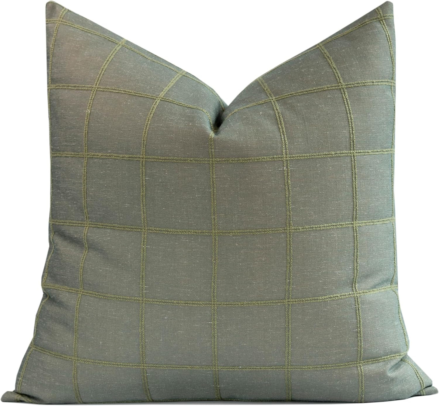 Modern Farmhouse Fall Linen Indoor Outdoor Throw Pillow Cover