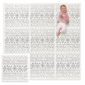 Lillefolk Baby Play Mat 6x6ft Boho - Soft Non Toxic Foam Play Area