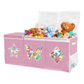 Extra Large Toy Box Chest for Girls Collapsible Storage - Big Capacity