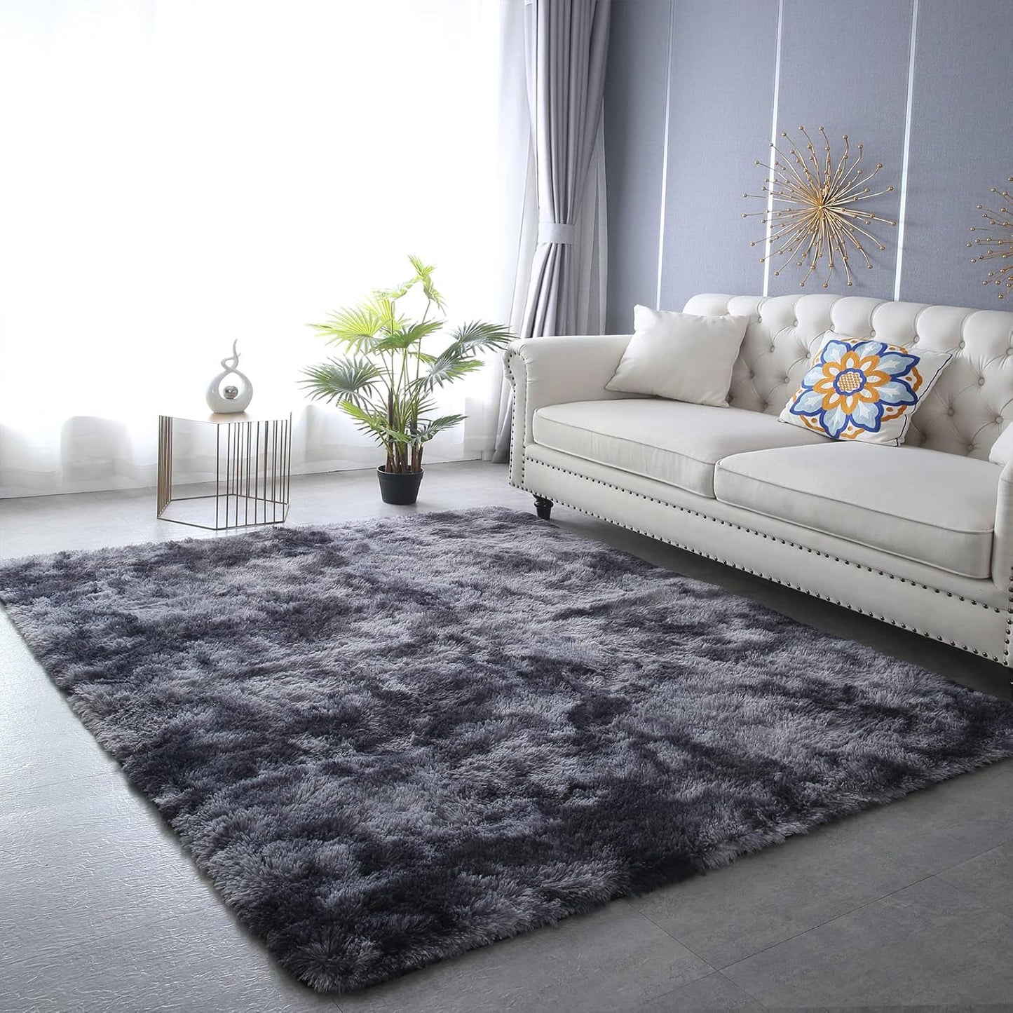 Ultra Soft Plush Shag Area Rug for Cozy Home Decor