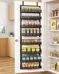 Over the Door Pantry Organizer - 8 Tier Adjustable Hanging Spice Rack