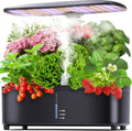 Misting 15 Pods Hydroponic Growing System Herb Garden Kit - Faster