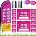 Buryeah 106 Piece Open House Supplies Set for Real Estate Agents