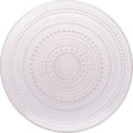 Fortessa Jupiter Glass 13ft Charger Plate Set of 4 - Vintage Pink