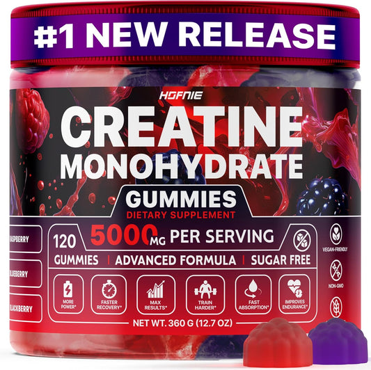 Creatine Monohydrate Gummies for Muscle Support and Recovery