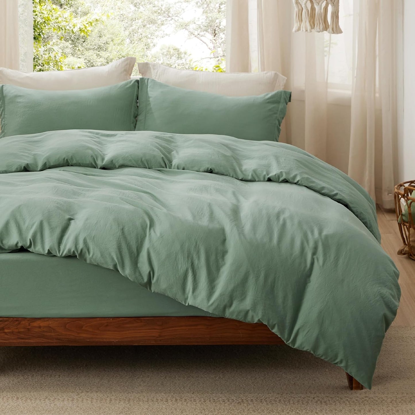 Bedsure Duvet Cover Queen Size Set for Cozy Sleep Experience