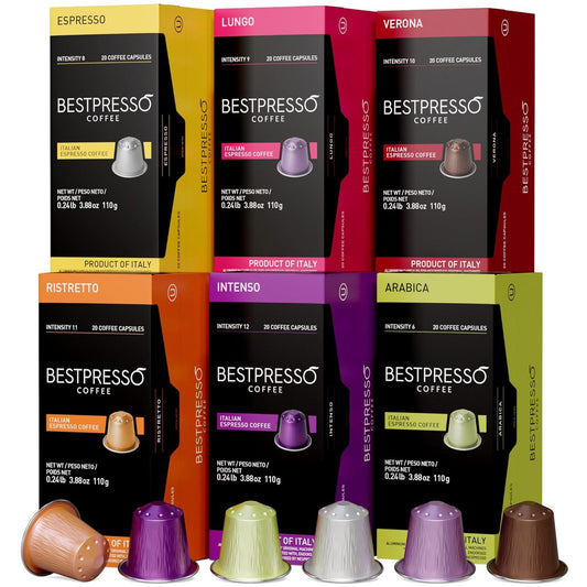 Genuine Espresso Variety Pack 120 Pods
