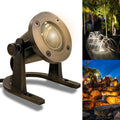 Underwater Light 172 Solid Brass Submersible Pond Light - Long Lasting