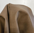 Walnut Brown Soft Faux Leather Fabric PU by the Yard - Durable