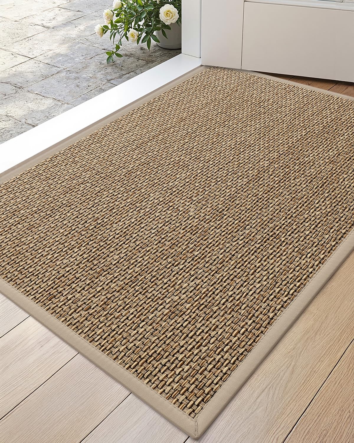 DEXI Entryway Door Mat 24x36, Non Slip Rubber Backing Doormat