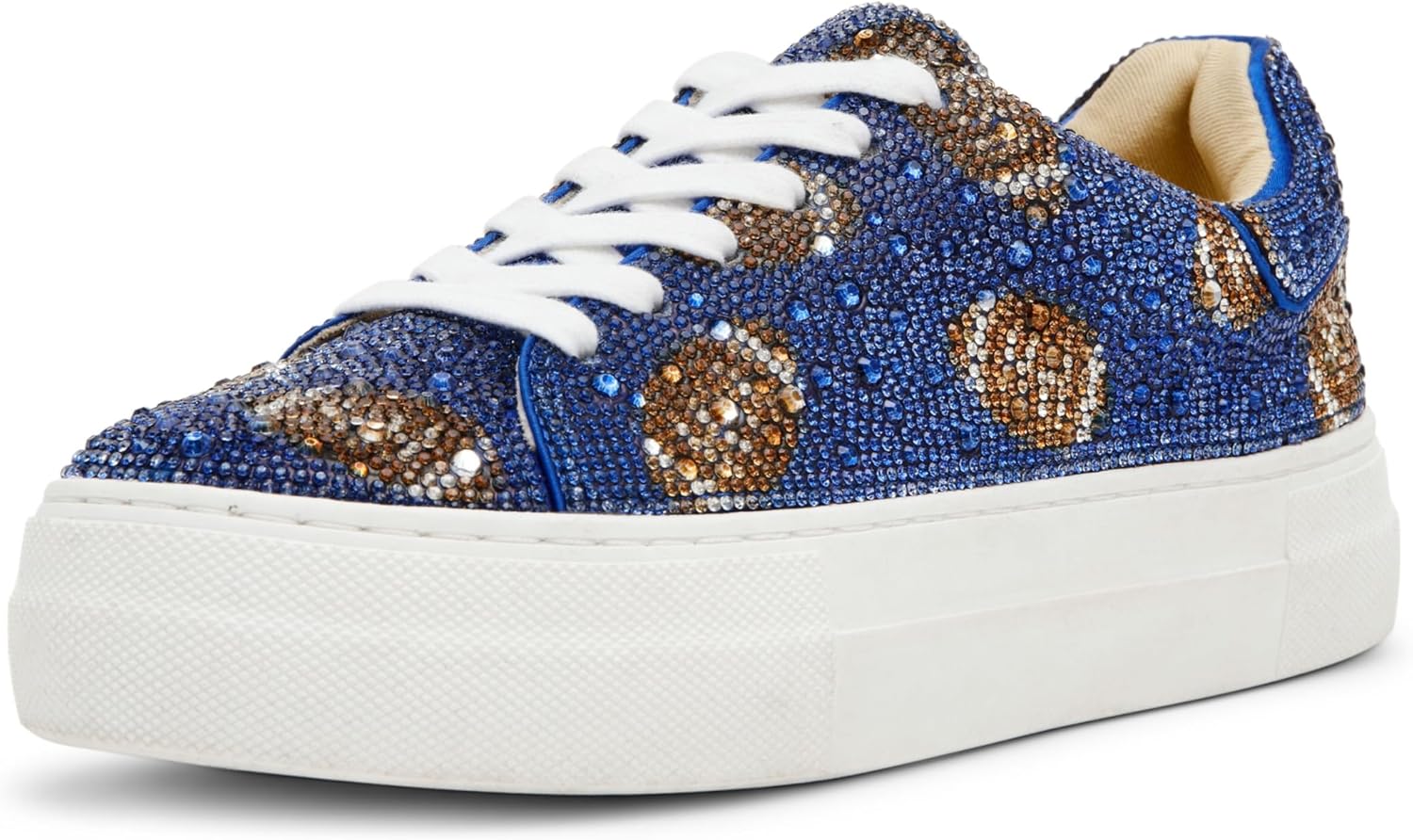 Betsey Johnson Women's Sidny Sneaker with Rhinestone Style