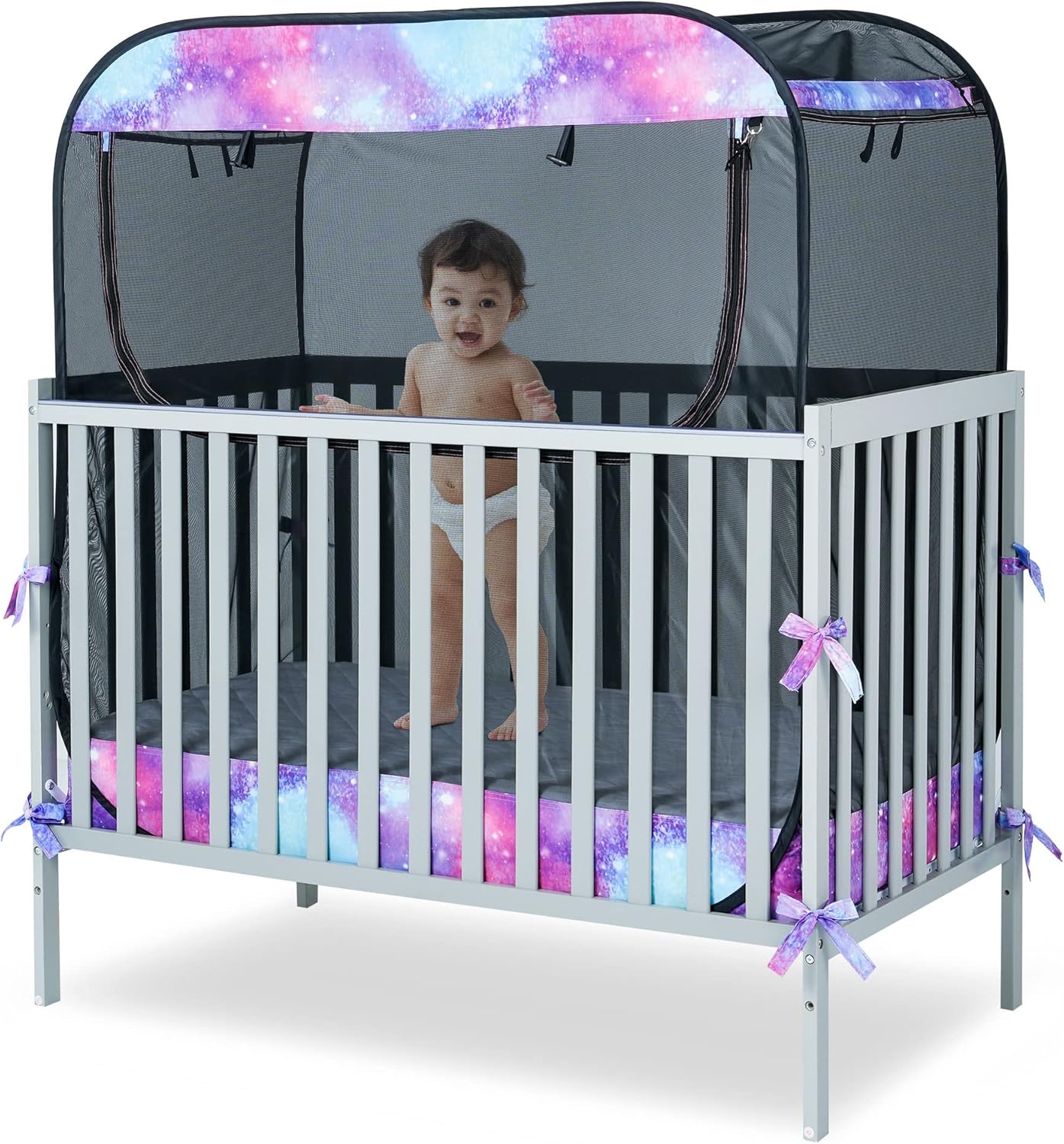 Porayhut Portable Baby Crib Net: Safety Mesh Tent