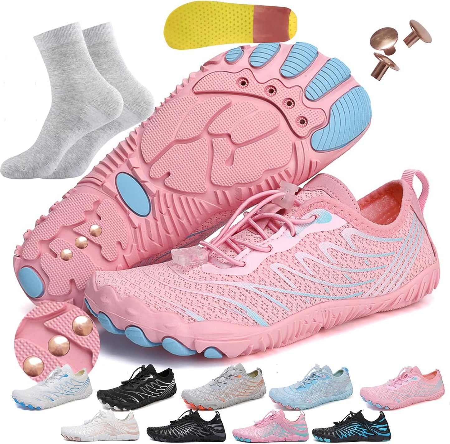 Grounding Shoes with Copper Infused Insoles for Comfort