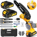 Mini Cordless Chainsaw 6 in Handheld Chain Saw - Seniors Friendly