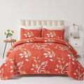 Burnt Orange Quilt Sets Queen Size for All-Season Comfort