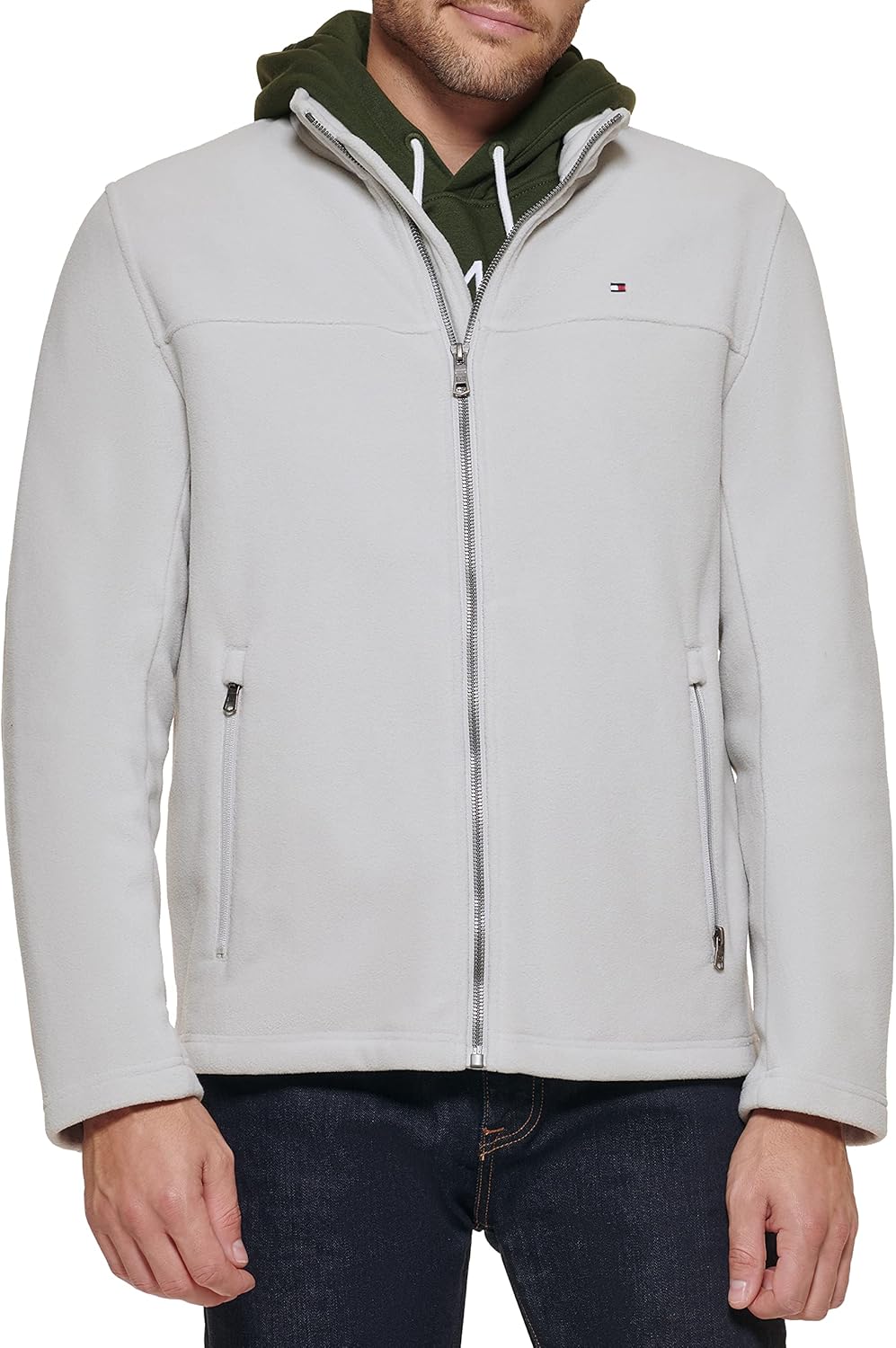 Tommy Hilfiger Men's Classic Zip Front Polar Fleece Jacket Review