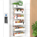 Magnetic Spice Storage Rack Organizer 6 Pack - Fridge Space Saver