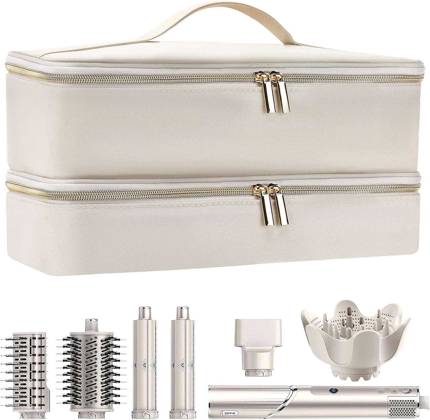 Double-Layer Travel Storage Bag for Hair Tools