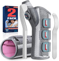 FEATOL 2 Pack Wrist Brace for De Quervain's and Carpal Tunnel