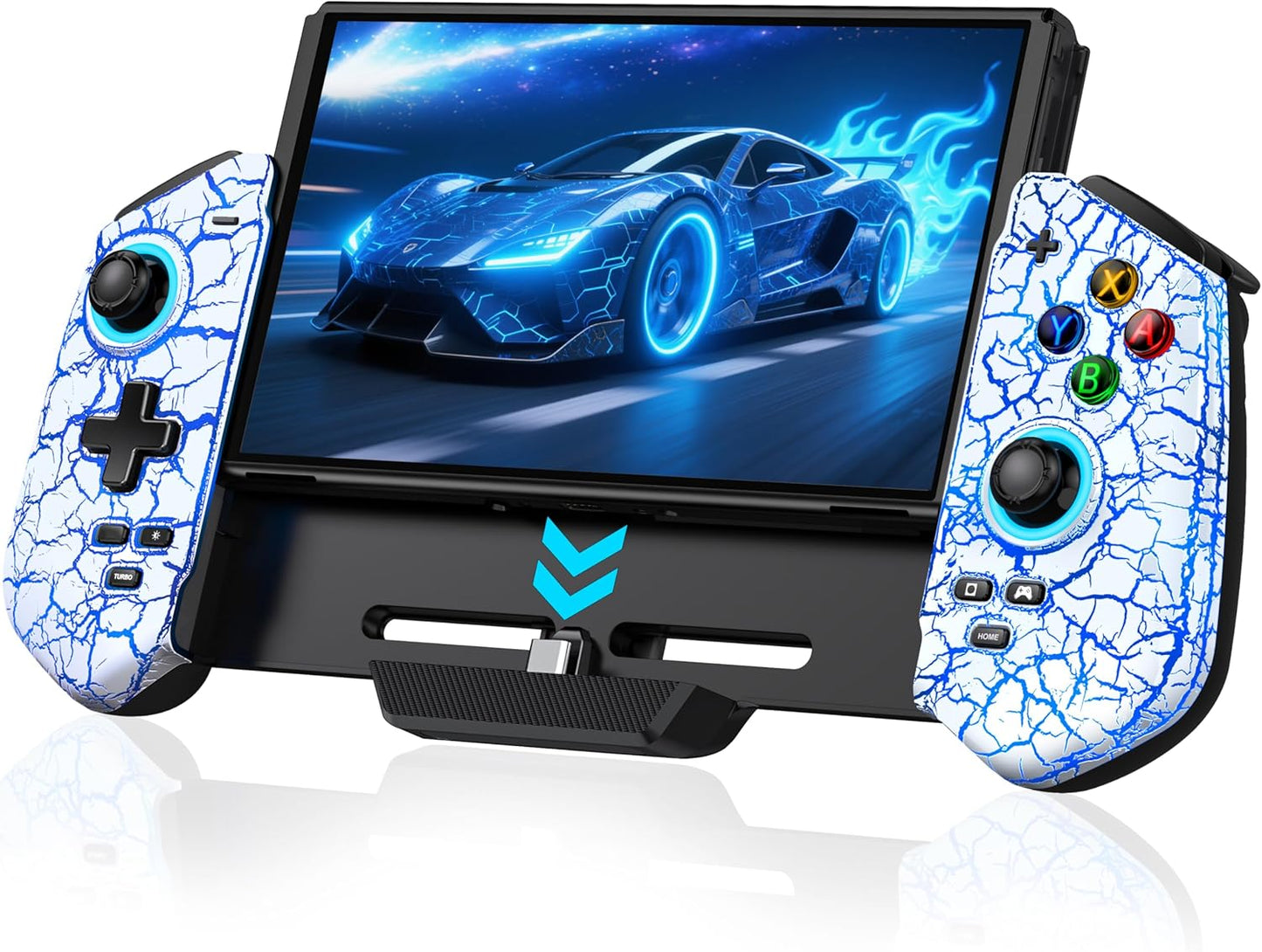 KICKDOT Switch Controller with Hall Joystick for Ultimate Gaming