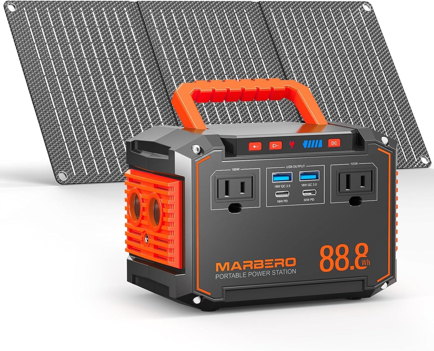 MARBERO Solar Generator: Portable Power Anywhere