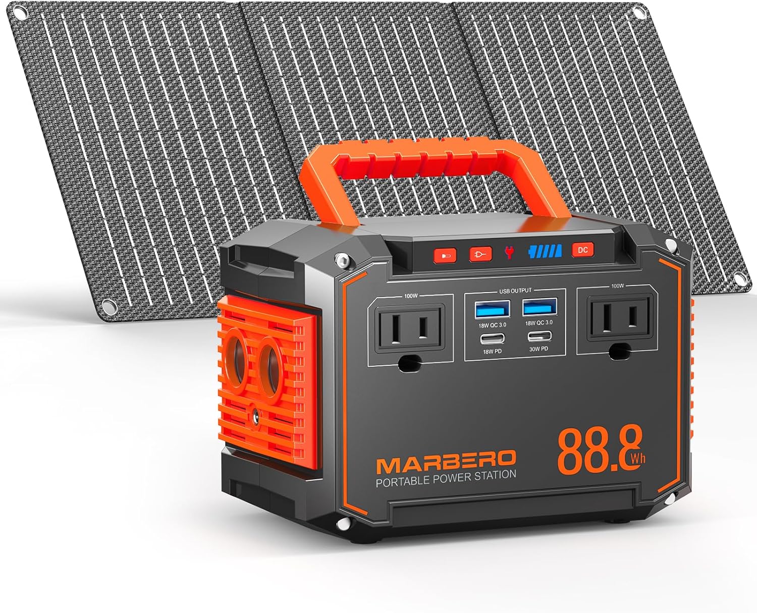 MARBERO Solar Generator: Portable Power Anywhere