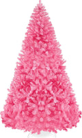 Best Choice Products 9ft Pink Artificial Christmas Tree - Bold Holiday