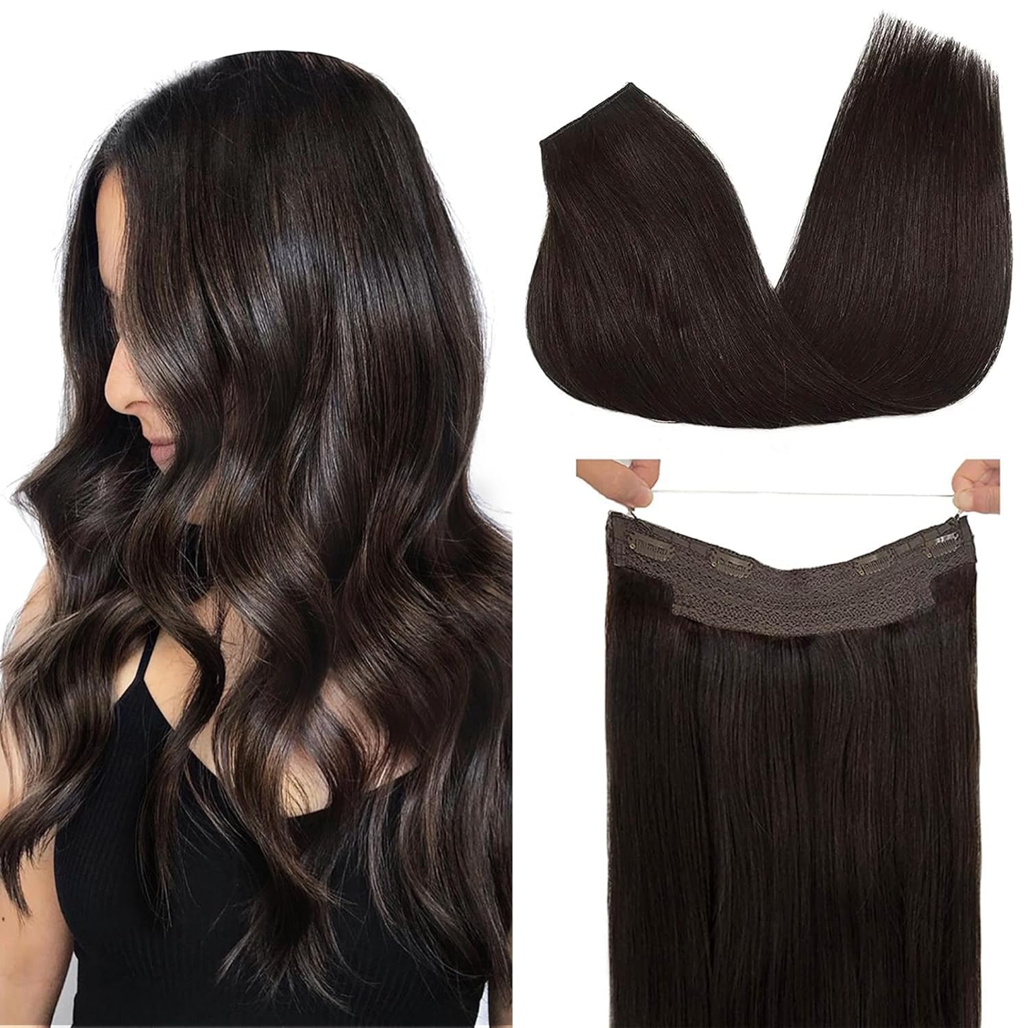 GOO GOO Wire Hair Extensions for Effortless Style and Comfort