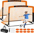 Kids Soccer Goals for Backyard - Portable Pop Up Soccer Nets