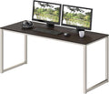 SHW Mission 48-Inch Home Office Computer Desk, Espresso - Compact