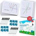 Double-Sided Dry Erase Graph Lap Boards 12 Pack - Classroom Set