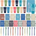 45 Pcs Employee Appreciation Gift Bulk 16 oz Plastic Tumbler Cups