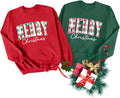 Christmas Couples His and Her Sweatshirt - Matching Holiday Pullover