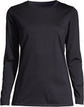Women's Relaxed Supima Cotton Long Sleeve Crewneck T-Shirt 2023