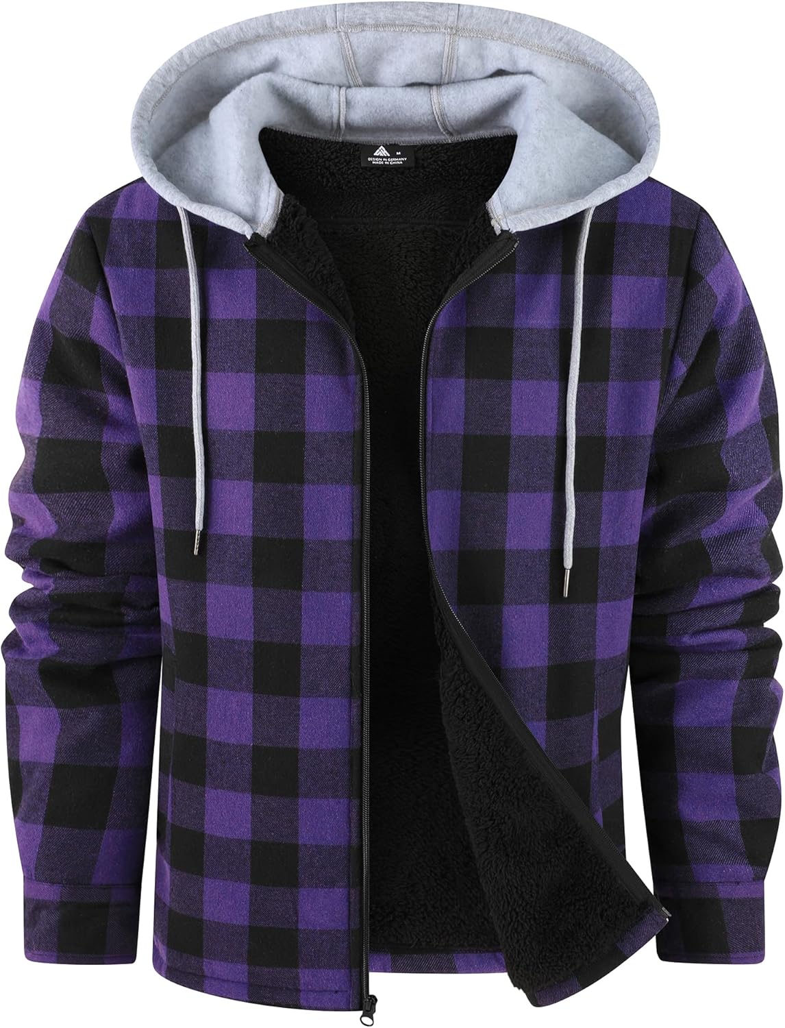 Mens Flannel Plaid Jacket for Winter Warmth and Style