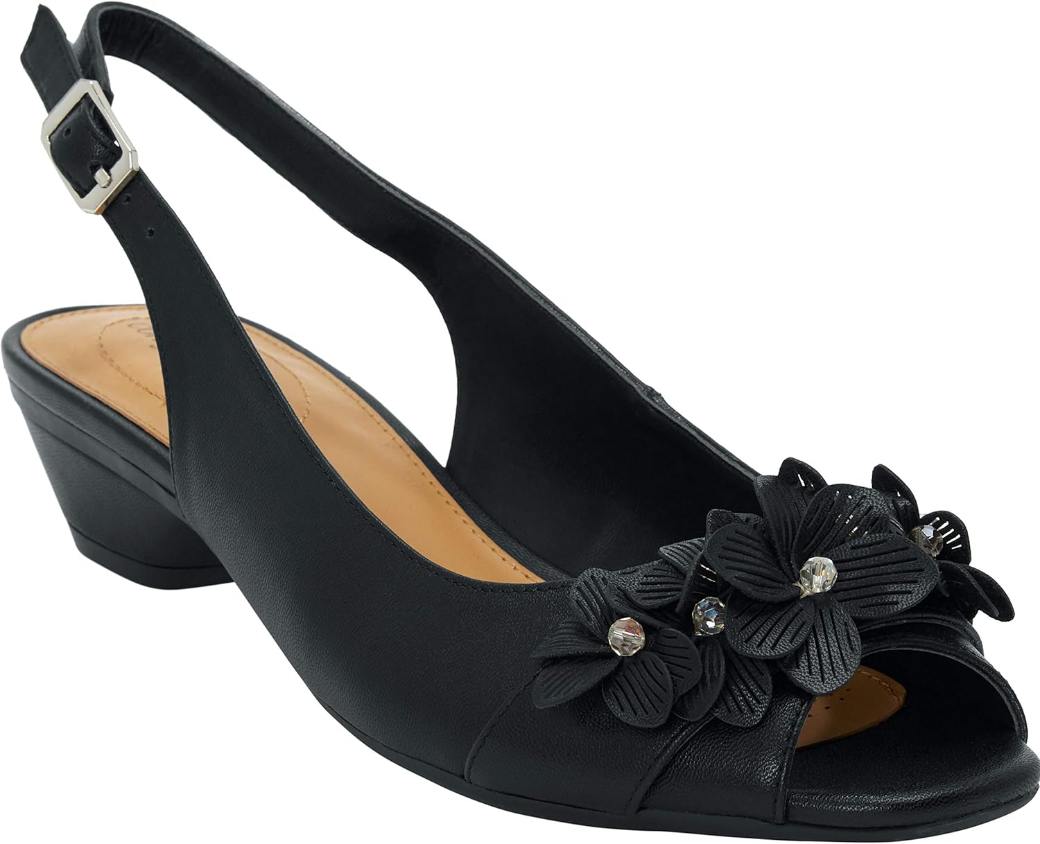 Comfortview Women's Wide Width Rider Slingback for Everyday Elegance