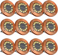 Solar Ground Lights Outdoor Waterproof Flat Garden Solar Disk Lights