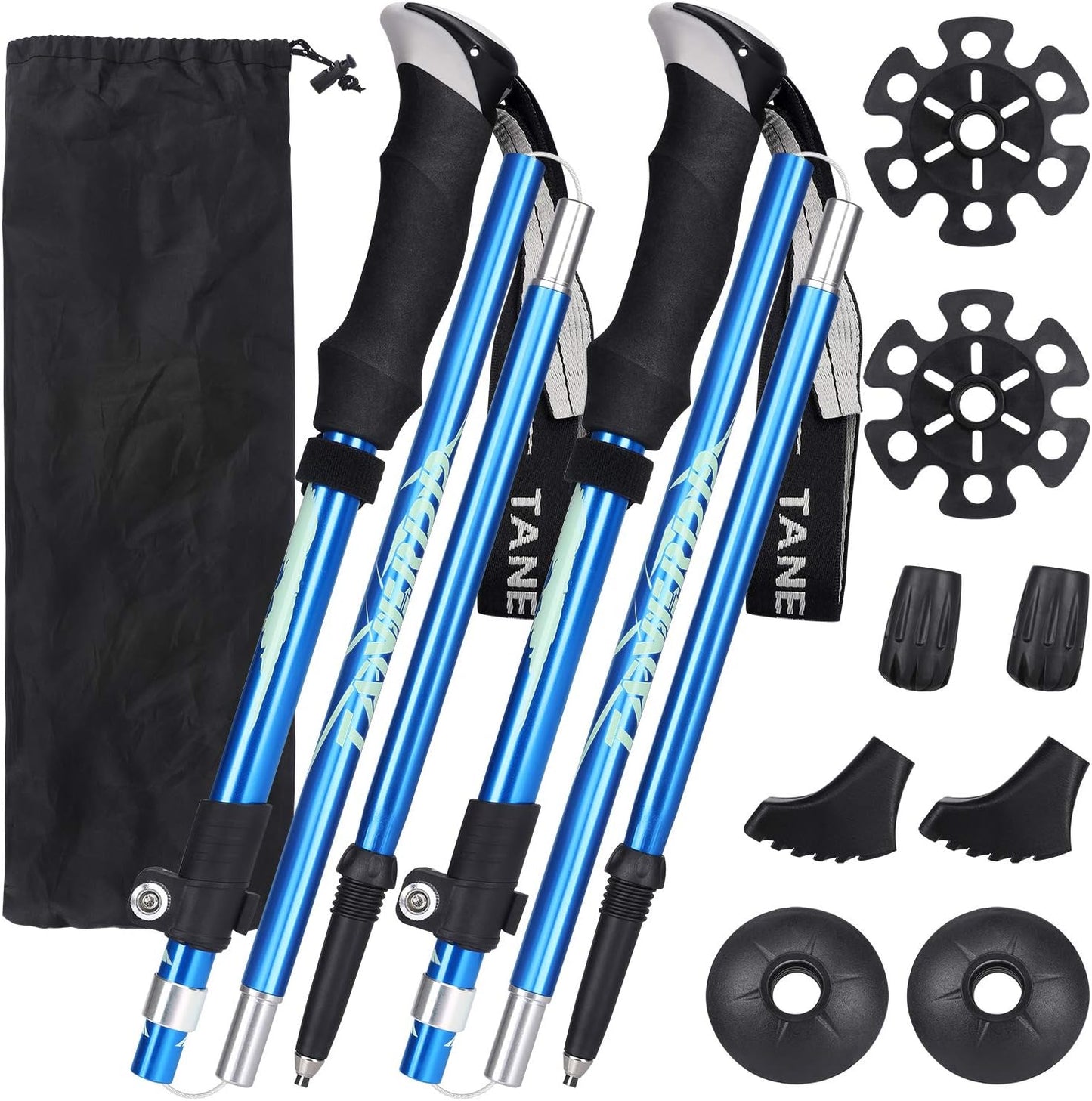 Esup Collapsible Trekking Poles | Adjustable for Outdoor Adventures