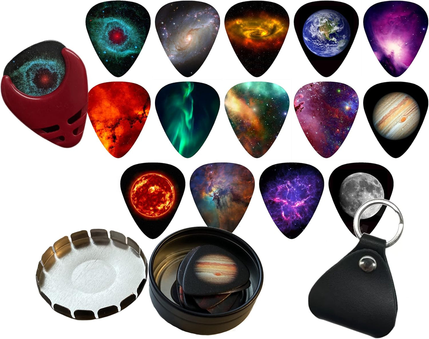 Epic Space Guitar Picks Set + Awesome Bonus!