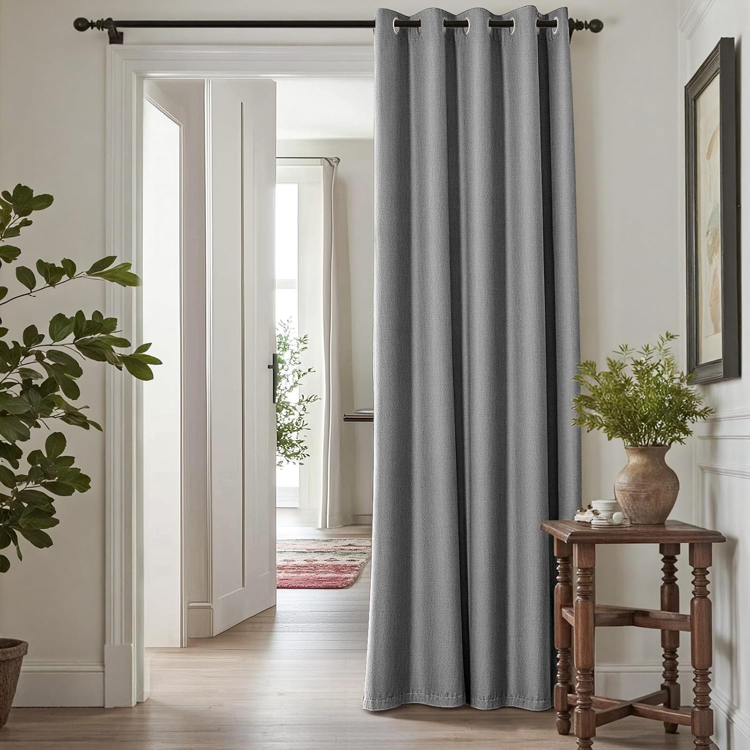 jinchan Room Darkening Curtain 72W x 96L for Cozy Spaces