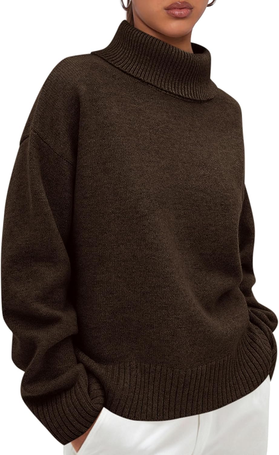 PRETTYGARDEN Womens Turtleneck Sweater for Cozy Fall Style