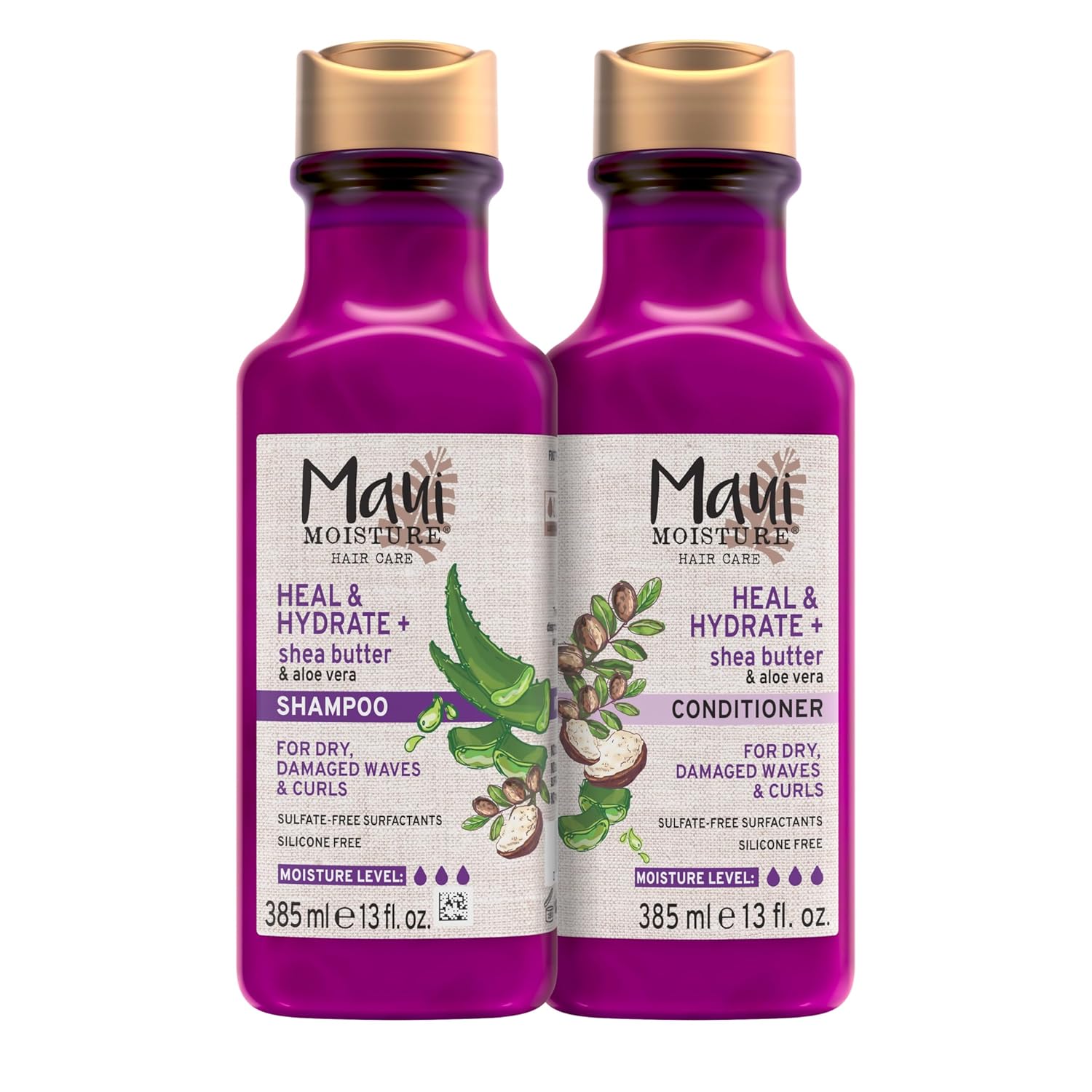 Revitalize Curls: Maui Moisture Shea Shampoo & Conditioner