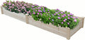 Horticulture Raised Garden Bed 8ft x 2ft - Durable Elevated Planter