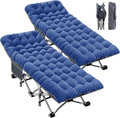 Oversized Folding Camping Cot for Adults - 500lb Capacity